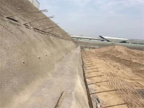 上党河道边坡加固